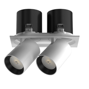 Faretto LED Telescopico a Altezza Regolabile, Design Industriale, in Alluminio, da Incasso, per Illuminazione a Parete, Ufficio, Soggiorno - Product Image 2
