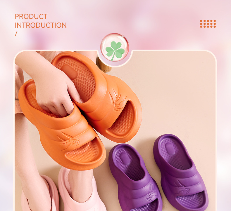 Thick Platform Bathroom Home Slippers Women Men Outdoor Slides Summer Shoes