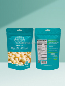 Hạt Snack thực phẩm Dây Kéo Túi nhựa dây kéo túi tùy chỉnh hạt nhựa bao bì kẹo Dây Kéo Túi đứng lên túi - Product Image 3