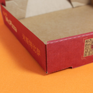 Boîte à <span class=keywords><strong>pizza</strong></span> en papier ondulé réutilisable portable <span class=keywords><strong>de</strong></span> haute qualité en gros avec logo personnalisé bon marché - Product Image 3