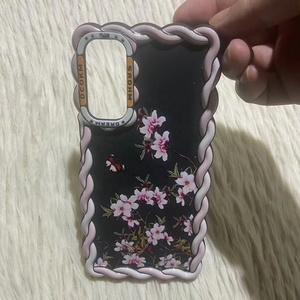 Pour TECNO SPARK6GO SPARK10PRO couverture de téléphone souple de luxe pour <span class=keywords><strong>Samsung</strong></span> A15 <span class=keywords><strong>A12</strong></span> F13 mode fleurs torsion coque de téléphone personnalisée - Product Image 2