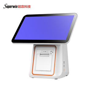 Tableta Android sistema pos escáner/58mm impresora térmica de recibos/cajón de dinero/cpu j1900/ ram 4g/ssd 64 cajero - Product Image 5