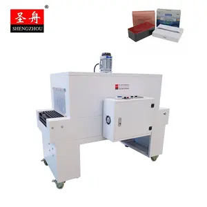 Automatic Boxes Boards Shrinking Packing Machine PE Film Heating Tunnel Wrapping Machine