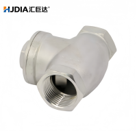Vanne à boisseau sphérique horizontale hydraulique en acier inoxydable 304, filetage femelle, passage pleine largeur, de 1/4 à 4 pouces, pour conduites d'eau industrielles