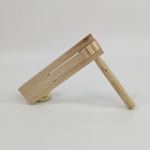 Wooden <b>Scraper</b> Musical Instrument For Children 2 To 4 Years Natural <b>Wood</b> Color Orff Instrument Turntable Design - Product Image 3