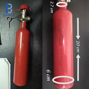 DOT EU ISO標準高圧シームレス鋼ガスシリンダー6kgco2消火器<span class=keywords><strong>PED</strong></span>証明書付き - Product Image 2