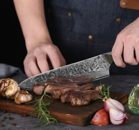 Couteau de cuisine japonais pour chef, 67 couches, VG-10, couteau de chef Damas, couteaux de cuisine affûtés avec manche en bois, pour la cuisine à domicile, coffret cadeau