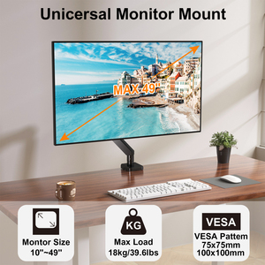 ขาตั้งจอคอมพิวเตอร์แบบตั้งโต๊ะ Charmount สำหรับจอ LCD แบบปรับหมุนได้ 1 จอ - Product Image 5