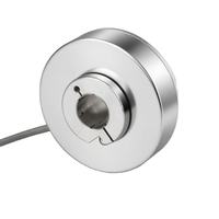 Encodeur de vitesse, d'angle et de position rotatif REC80B haute résolution 10800PPR 80mm à arbre creux