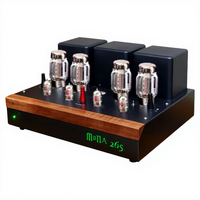 Mona Yeni Gelen KT88 Tüp Amplifikatör 7 Tüp 2024 Demir Ev Ses Sistemi 2.0 12W*2 15Hz-45kHz Özel Tasarım 220V