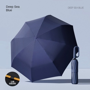 Paraguas Doble para Auto de 21 Pulgadas con Hebilla de Anillo, 8 Varillas, Plegado Automático, Doble Uso, Resistente al Viento - Product Image 6