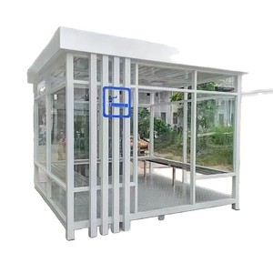 Refugio para Fumar al Aire Libre, Estructura de Acero, Habitación Individual, Impermeable, para 5-8 Personas, Uso en Todas las Estaciones - Product Image 5