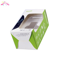 Boîtes d'emballage en carton ondulé brillant pour ampoules LED, avec logo personnalisé imprimé, revêtement UV imperméable et gaufrage, vente en gros