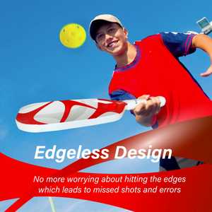 Aero Shift Red Air Pickleball Paddle T700 Meilleure pagaie de pickleball légère pour la rotation et le contrôle - Product Image 3