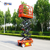 Plateforme élévatrice à ciseaux électrique autopropulsée CFMG 4,5 m de hauteur, 240 kg, CFPT0508SP, pour travaux de construction de terminaux