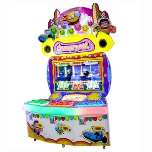 Kapalı eğlence arcade çılgın oyuncak jetonla çalışan bilet değişim oyun makinesi