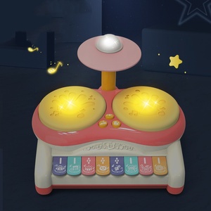 Wholesale Children Education 8-Key Electronic <b>Keyboard</b> Drum Toys Piano Drum Musical Instruments Toys - Product Image 5