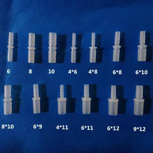 폴리 프로필렌 플라스틱 barbed 스트레이트 감소 튜브 커넥터 호스 감속기 조인트 바브 엔드