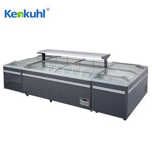 Kenkuhl תצוגת האי המקפיא מזנון מסחרי תצוגה במקפיא aaht - Product Image 6