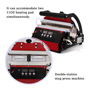 Thiết kế mới điện đôi trạm Mug máy ép cho 40oz ly nhiệt Báo Chí thăng hoa Mug in chuyển - Product Image 3
