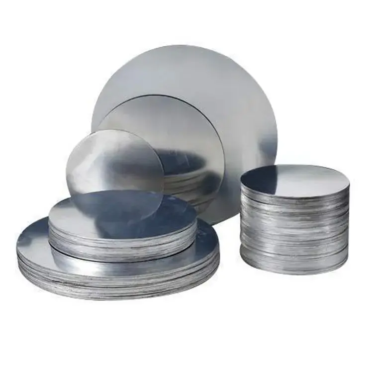 Ss 304 1050 430 Triply Circle Round Plate Stainless Steel Circle For Cookware food grade stainless steel