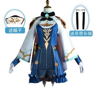 <span class=keywords><strong>Genshin</strong></span> <span class=keywords><strong>Impact</strong></span>น้ําตาลคอสเพลย์เครื่องแต่งกายน้ําตาลCosแบรนด์ colleague JKเครื่องแบบLolitaสาวCosชุดสาวน่ารัก - Product Image 2