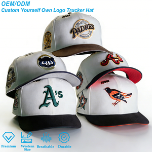 Casquettes originales 2026 pour hommes, nouvelle casquette de baseball ajustée à 6 panneaux, style classique vintage à visière plate, gorras fermées - Product Image 1