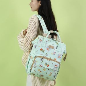 Portable Baby Diaper <b>Backpacks</b> With USB <b>Large</b> <b>Capacity</b> Cartoon Mommy Bags - Product Image 1