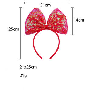 Bandeau et cravate à paillettes pour adolescents et adultes pour l'obtention du diplôme Noël Nouvel An Crazy Happy Parties - Product Image 6