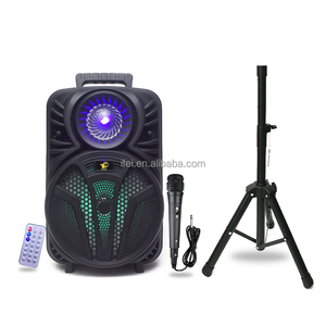 Altavoz IFeiGift <span class=keywords><strong>Boombox</strong></span> de 8 Pulgadas, Precio al por Mayor, Altavoz TWS con Bajos y Luces de Colores, Micrófono IF-801 para Fiestas en Casa y al Aire Libre - Product Image 5
