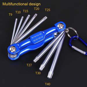 Chiave esagonale pieghevole da 3-6 mm e cacciavite portatile <span class=keywords><strong>a</strong></span> <span class=keywords><strong>stella</strong></span> esagonale con design pieghevole per una facile trasportabilità. - Product Image 4