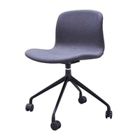 Chaise de bureau de direction ergonomique en tissu avec hauteur réglable pour atelier et bureau