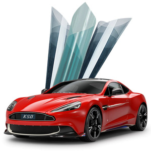 Film solaire auto-adhésif pour vitres de <span class=keywords><strong>voiture</strong></span>, haute performance, <span class=keywords><strong>isolant</strong></span> thermique, résistant aux chocs, protection solaire, PET - Product Image 1