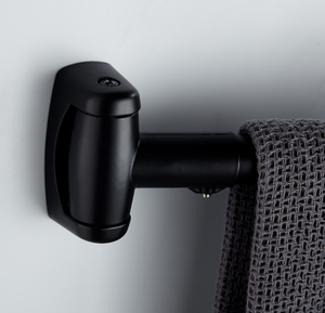 <span class=keywords><strong>Tringle</strong></span> de Douche Industrielle Noire Mate, <span class=keywords><strong>Tringle</strong></span> à Tension Réglable Robuste <span class=keywords><strong>pour</strong></span> Fenêtre de Salle de Bain - Product Image 4
