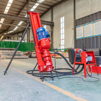 Vente en gros usine – Nouvelle foreuse minière électrique portable rotative de 30 m de profondeur, petite et économique pour le forage de puits miniers