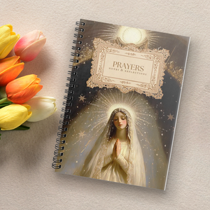 कृतज्ञता पत्रकारिता और शांत ध्यान के लिए चिकनी उच्च गुणवत्ता वाले पृष्ठों के साथ सुरुचिपूर्ण प्रार्थना नोटबुक - Product Image 2