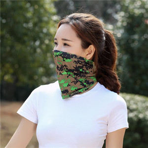Neck Warmer Quick Dry Breathable Multi Functional Magic Scarf For Cycling Outdoor Sun Protection Unisex Adult Solid Color - Product Image 3