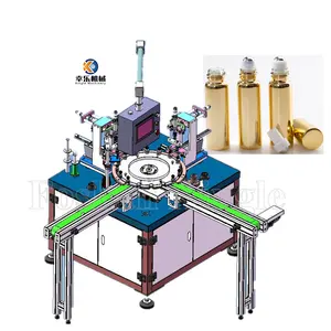 滴眼液胶水填充玻璃小精做全自动线性型液体pet瓶油灌装封盖机