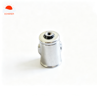 Support de lampe à baïonnette mini BA7S en cuivre nickelé pour panneau de commande de voiture et moto, vente en gros d'usine