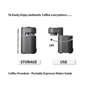 600w 220v 240v Écran tactile à brassage rapide à service unique Extraction chaude et froide Mini petite machine à expresso électronique portable - Product Image 5