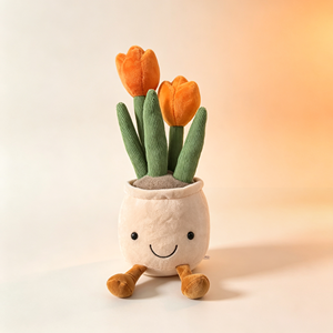 Juguete de Peluche Personalizado Súper Suave, Diseño de Maceta Adorable, Regalo de Cumpleaños, Tela de Poliéster, Alivio del Estrés, Juguetes de Animales de Peluche Rellenos de Algodón PP - Product Image 3