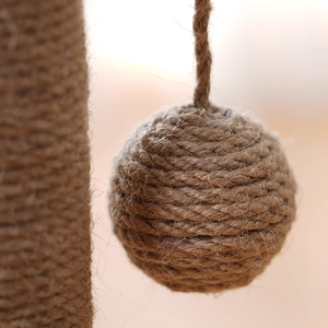 Bán buôn bền dọc rắn gỗ bàn xoay mèo đồ chơi sisal gãi bài cho tự giải trí Mèo mèo Cây cào - Product Image 6