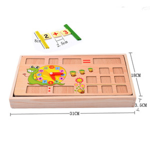 Customized Children Wooden Math Teaching Aids Digital Baby Educational Puzzle Learning Counting Sticks Toys for Kids Boys Girls - Product Image 3