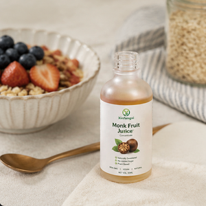 Concentrado de Jugo de Fruta del Monje Pura, Extracto Líquido de Fruta del Monje, Edulcorante de Fruta Seca, Mogroside V, OEM, ODM, HPLC, COA, USDA, HALAL, KOSHER - Product Image 4