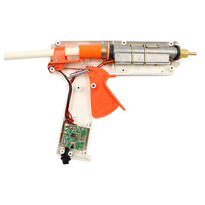 <span class=keywords><strong>Pistolet</strong></span> à <span class=keywords><strong>colle</strong></span> <span class=keywords><strong>chaude</strong></span> professionnel industriel 120W à température réglable avec buse en cuivre interchangeable pour réparations rapides de meubles - Product Image 2