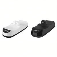 Station de charge tout-en-un Mincd PD Dual 2 ports pour manette PS5 avec support de charge 10W en ABS blanc et noir
