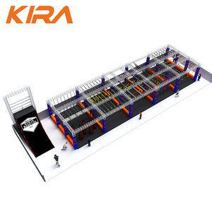 American <span class=keywords><strong>Ninja</strong></span> Warrior Obstacles Theme Playground con Foam Pit para Team Building - Product Image 4