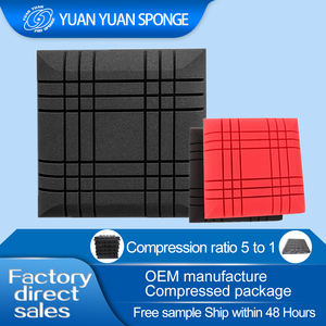 Paneles Acústicos Planos de Espuma de Poliuretano para Aislamiento Acústico, Estilo Nuevo, para Uso en Estudio, Gran Venta - Product Image 4