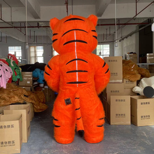 Disponible Disfraz de Mascota de Tigre de Peluche de 2m/2.6m/3m, Fabricante Personalizado de Disfraces Inflables de Mascotas - Product Image 4