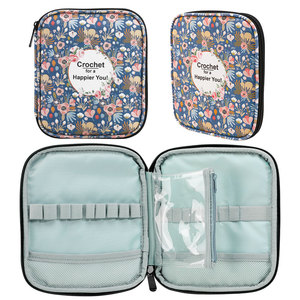 Portable bricolage pull <span class=keywords><strong>aiguille</strong></span> Crochet crochet ensemble sac de rangement accessoires de couture pour débutants - Product Image 6